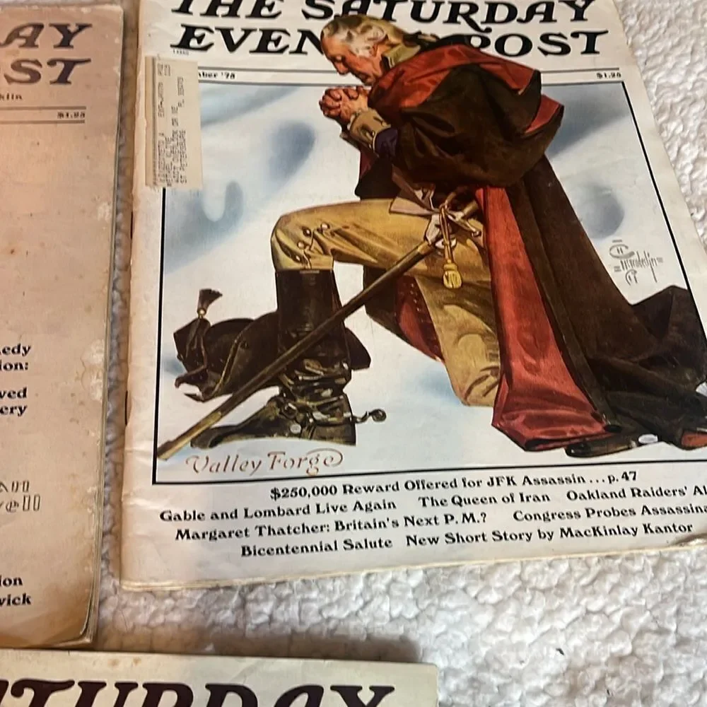 1975/- 1976  The Saturday Evening post books
